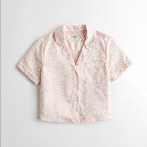 Hollister satin top!
